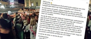 Stökig nollning - polisen efterlyser föräldrar