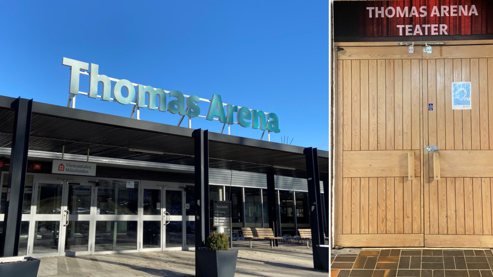  I Thomas arena ligger simhall, idrottshall och Thomas arena Teater. Kommunen hyr lokalerna av Samhällsbyggnadsbolaget.