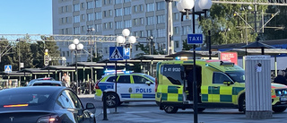 Man attackerad vid järnvägsstationen