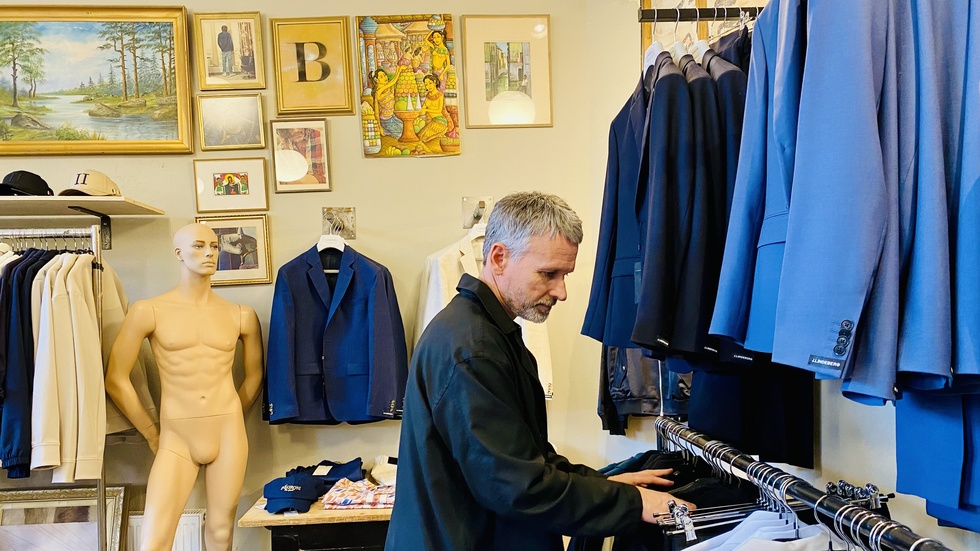 "Vi har ingen webshop, men vi har försäljning via Instagram, ett alternativ som blev vanligare under pandemin", säger Johan Svanström.