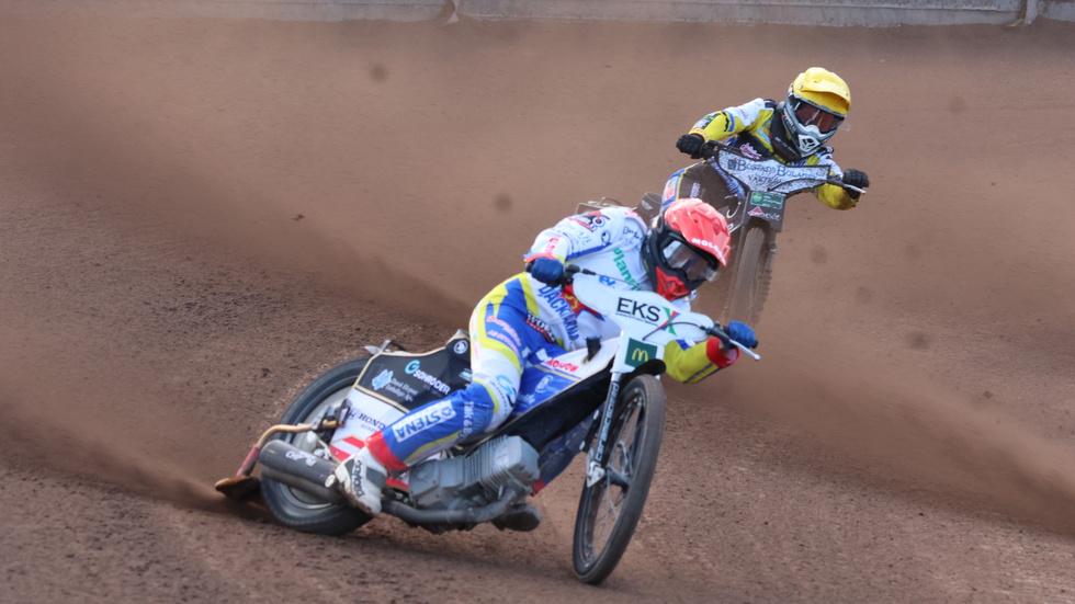 Rasmus Jensen körde bra för Dackarna mot Västervik.