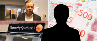 Bankchefen om bedrägerierna: "Upplever ett konstant hot"