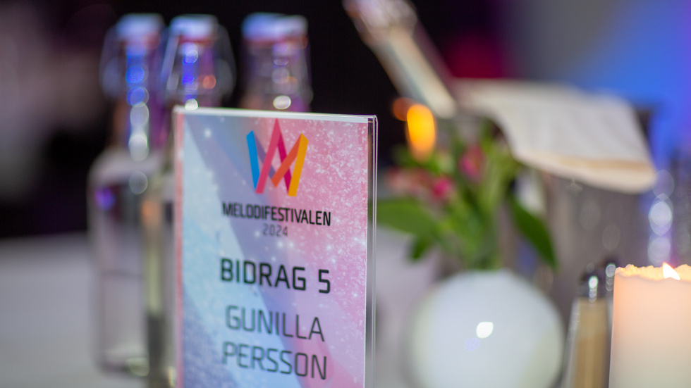 Gunilla Perssons bord. 