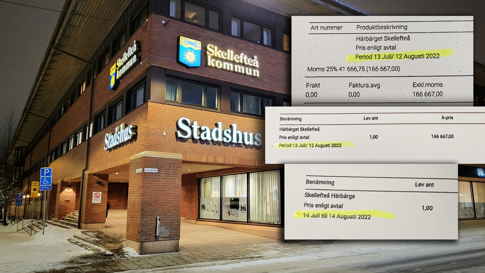 Skellefteå står utan ett härbärge just nu. Kommunen utreder för tillfället märkliga fakturor från bolaget som drivit verksamheten. 