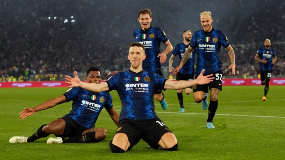 Ivan Perisic blev matchhjälte för Inter.