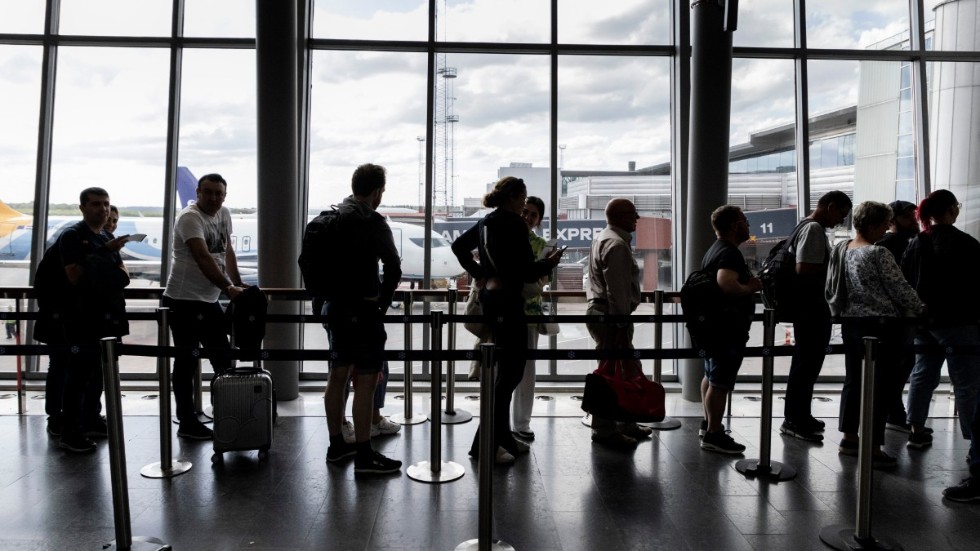 Flygets återhämtning fortsätter i maklig takt, men köerna på Arlanda är tillbaka på normalnivåer. Arkivbild.