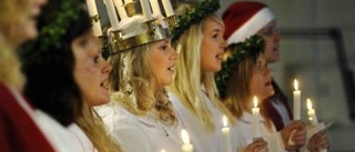 Hektisk dag för lucia