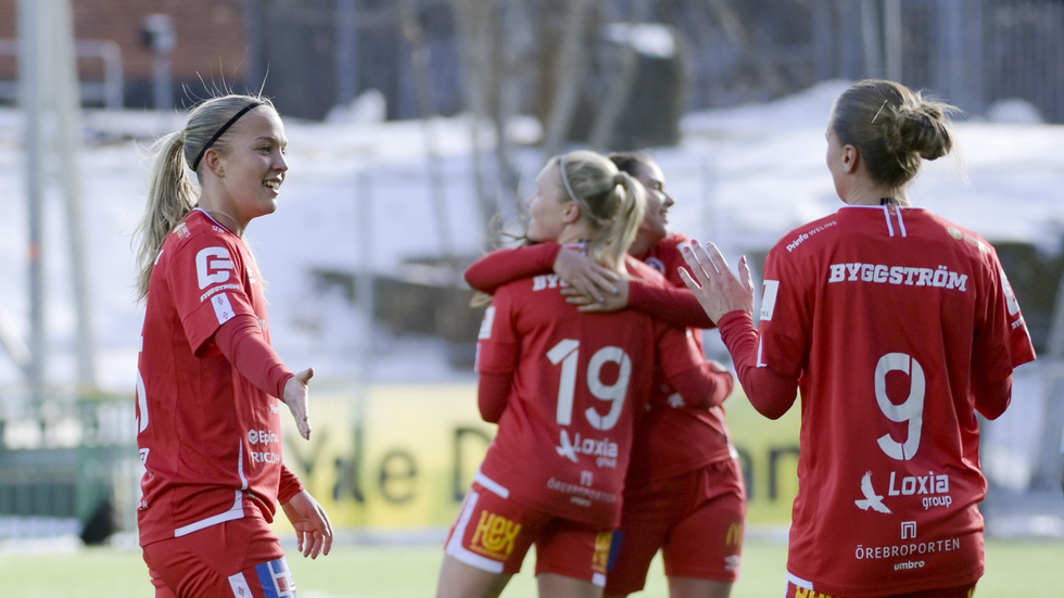 Örebro säkrade damallsvenskt spel till nästa år. Arkivbild.
