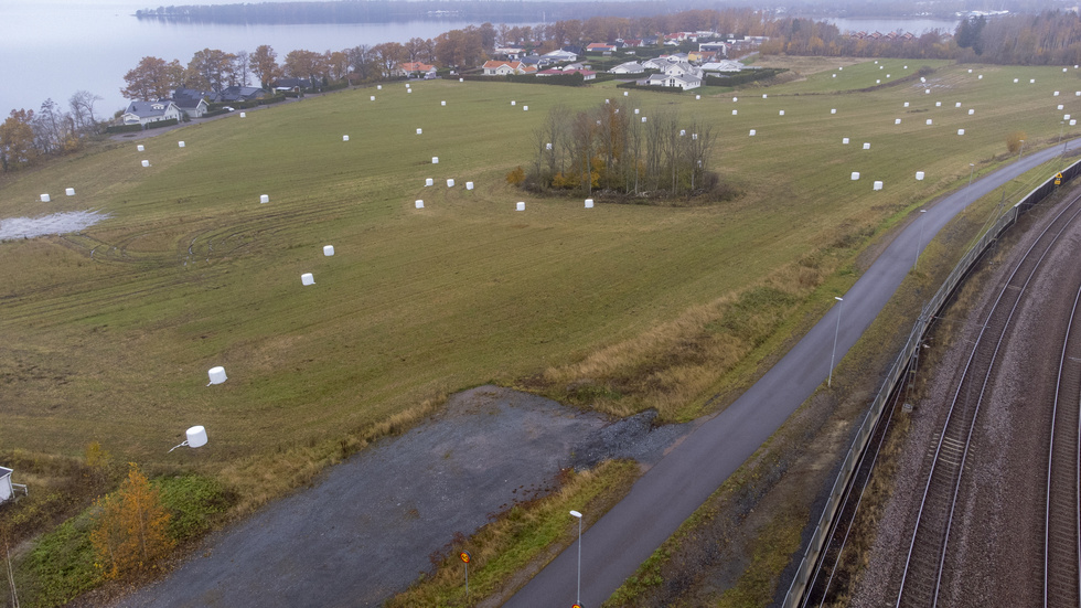Idag används marken för jordbruk, om förslaget blir verklighet skulle det kunna byggas 300 nya bostäder här.