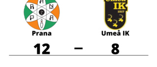 Seger för Prana hemma mot Umeå IK