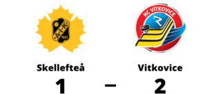 Vitkovice avgjorde i sista perioden och vann mot Skellefteå