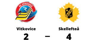 Skellefteå vann mot Vitkovice