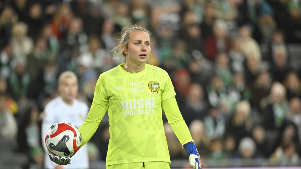 Hammarbys målvakt Anna Tamminen årets "MVP". Arkivbild.