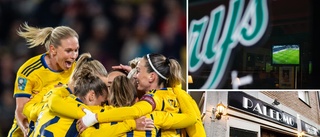 Lista: Här kan du se åttondelsfinalen mellan Sverige och USA