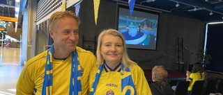 Skön stämning på bibblan när fotbolls-VM visades