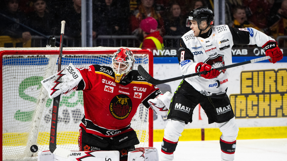 Luleå föll mot Malmö på hemmaplan.
