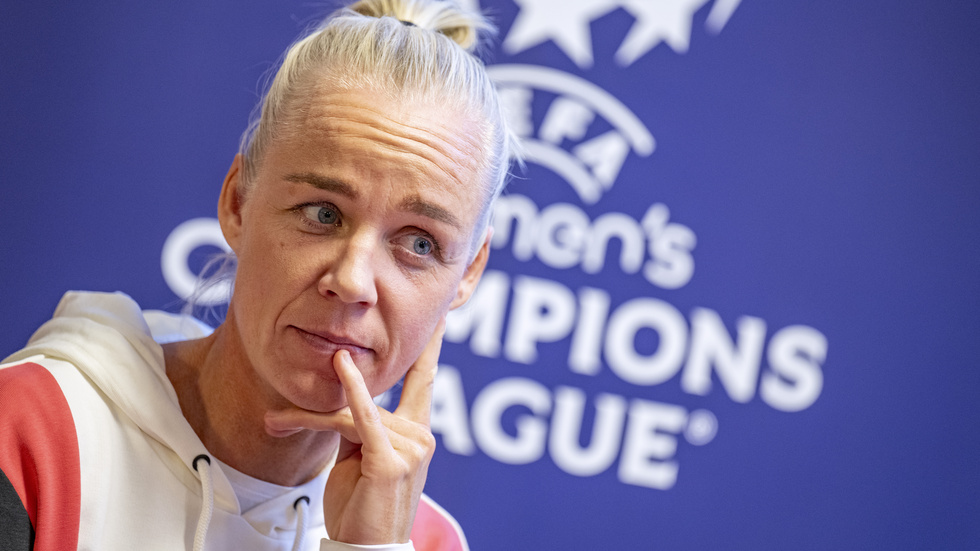 Rosengårdsstjärnan Caroline Seger, 38.