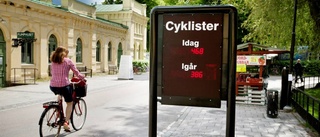 Här är nya cykelräknaren