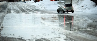 Täta snöbyar och halt väglag