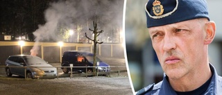 Polisen vet vilka som ligger bakom bränderna