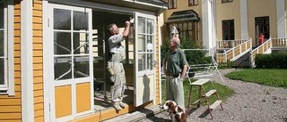 Tehus i slottspark återställt