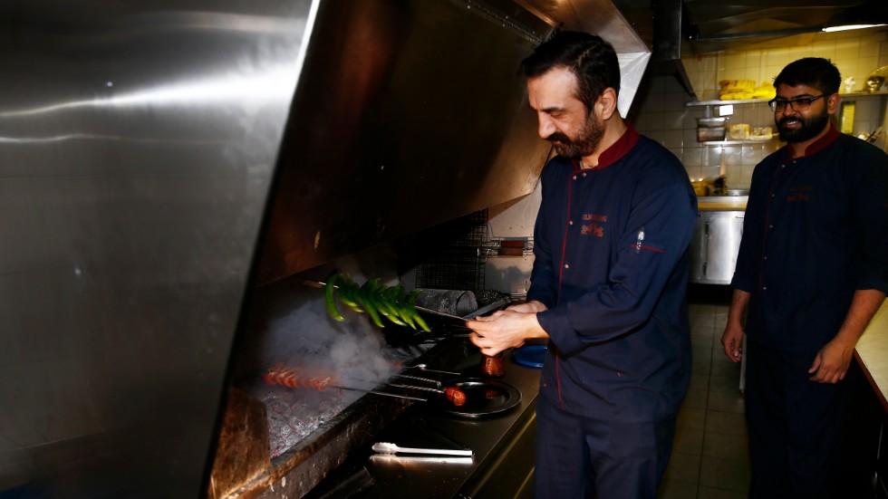 Selim Kalpak är van att stå framför grillen. 2008 vann han grill-SM.