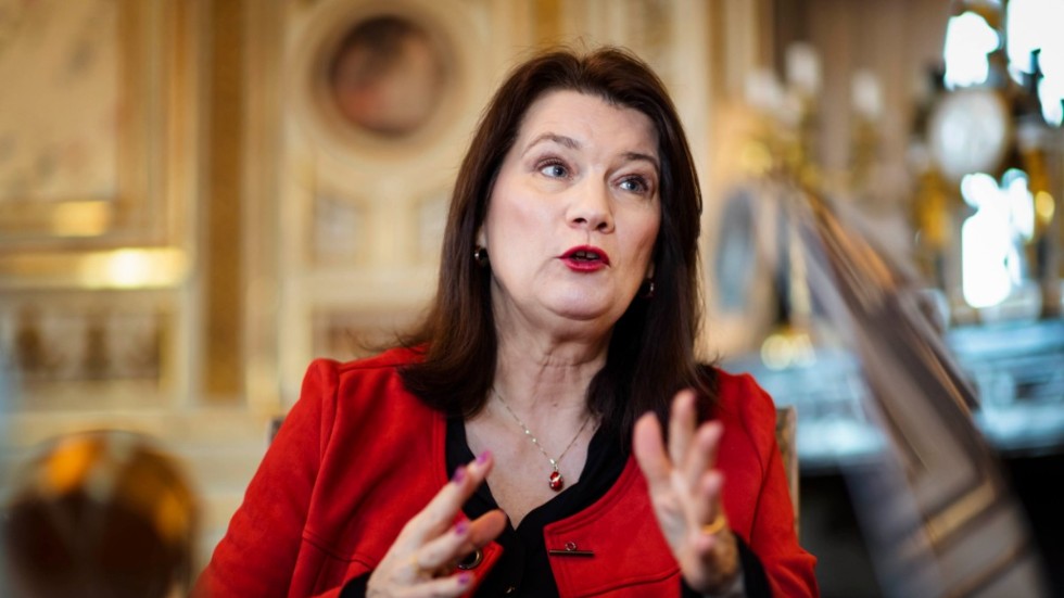 Utrikesminister Ann Linde. Arkivbild.