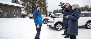 Tysk tv på plats vid extremloppspremiär 