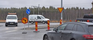 Avspärrningarna skapar trafikfara