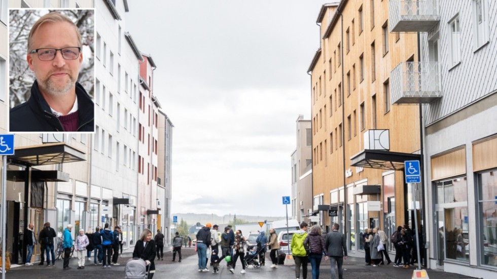 Nu närmar det sig inflyttning i kvarteren 7-9 i Kirunas nya centrum. "Vi är jätteglada för detta", säger Kirunabostäders vd Mikael Pudas.