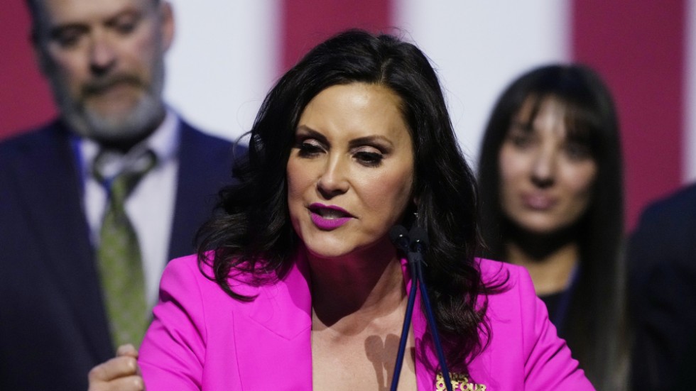 Michigans guvernör Gretchen Whitmer. Arkivbild.