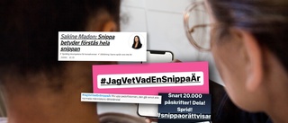 Så pratar du med barnen om #jagvetvadensnippaär