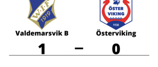 Österviking föll borta mot Valdemarsvik B