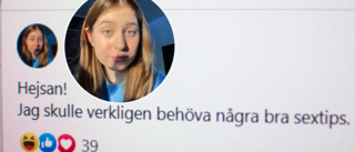 Därför bad Thea, 19, om sextips i Facebook-gruppen