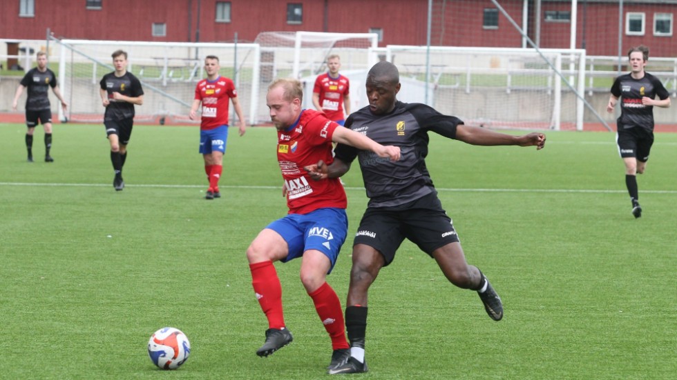 Arkivbild. Måns Lindman gjorde Borens två mål under ordinarie matchtid. 