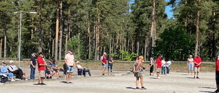 SPF Seniorernas distriktsmästerskap i Boule