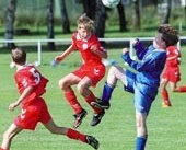 Lett seger för 13-åringar i Norrköping Fotboll Cup