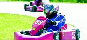 Fredrik snabbast i gokart