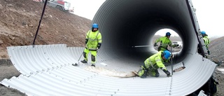 Cykelvägen tas i hamn