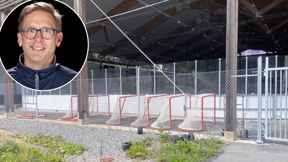 Anders Lindelöf är ordförande i IFK Mariefreds ishockeysektion som får vänta ytterligare en vinter på att Hammarens IP:s islada förvandlas till ishall.