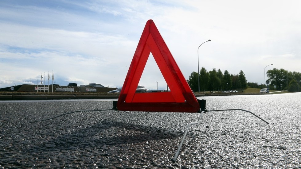 En olycka inträffade på E 4 norr om Luleå.