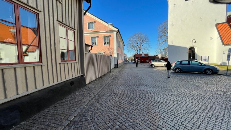 På Västra kyrkogatan finns den dyraste trerummaren i Västervik. 