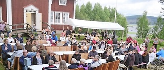 Trivsam sommarfest i Västanträsk