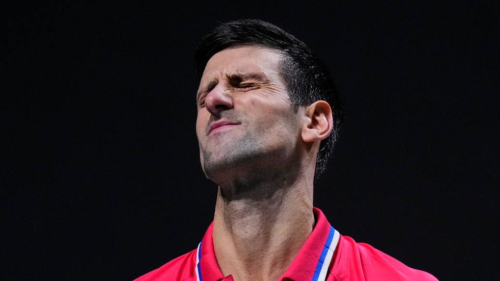 Novak Djokovic lämnar återbud till ATP Cup. Arkivbild.