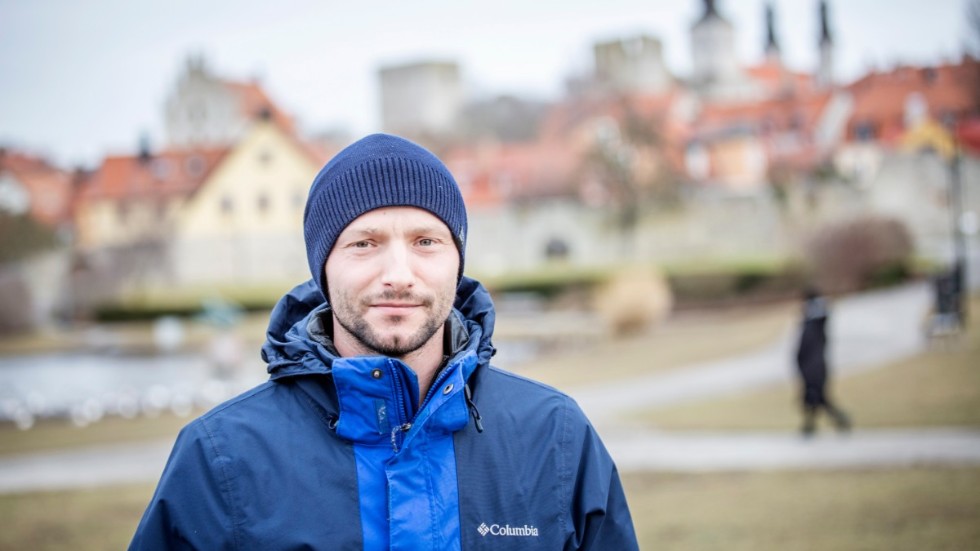 Maks Shevchuk bor i Visby men växte upp i Ukraina.