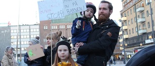 Protesterade mot nedskärningar i skolan – de ansvariga höll sig undan