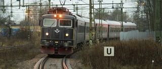 Stillastående tåg orsakade stopp i tågtrafiken