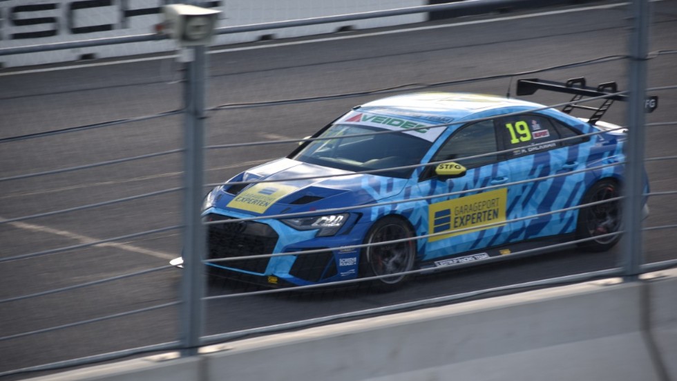 Andreas Bäckman fick till en ny fullträff i kvalet.