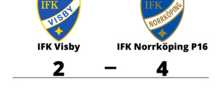 IFK Norrköping P16 vann borta mot IFK Visby