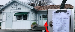 Efter inbrottet – restaurangens arga lapp till tjuven: "Du finns på kamera"